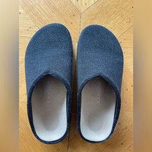 Rothy’s Casual Clog in Soft Black in Merino Wool, sz 6